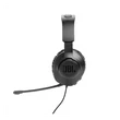 Kép 4/5 - JBL Quantum 100X Console (Vezetékes, gaming fejhallgató levehető mikrofonnal), Fekete/Zöld