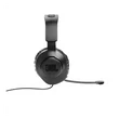 Kép 5/5 - JBL Quantum 100X Console (Vezetékes, gaming fejhallgató levehető mikrofonnal), Fekete/Zöld