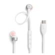 Kép 2/5 - JBL Tune 310 (USB-C Vezetékes fülhallgató), Fehér