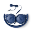 Kép 3/5 - JBL Tune 500 (Vezetékes fejhallgató), Kék
