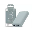 Kép 1/4 - JUICE UNIVERZÁLIS HORDOZHATÓ, ASZTALI AKKUMULÁTOR TÖLTŐ - ECO 3 POWER BANK - 2XUSB +TYPE-C - 10.000 MAH - ÉJFEKETE ZÖLD