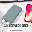 Kép 2/4 - JUICE UNIVERZÁLIS HORDOZHATÓ, ASZTALI AKKUMULÁTOR TÖLTŐ - ECO 3 POWER BANK - 2XUSB +TYPE-C - 10.000 MAH - ÉJFEKETE ZÖLD