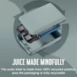 Kép 4/4 - JUICE UNIVERZÁLIS HORDOZHATÓ, ASZTALI AKKUMULÁTOR TÖLTŐ - ECO 3 POWER BANK - 2XUSB +TYPE-C - 10.000 MAH - ÉJFEKETE ZÖLD