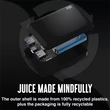Kép 2/4 - JUICE UNIVERZÁLIS HORDOZHATÓ, ASZTALI AKKUMULÁTOR TÖLTŐ - ECO 3 POWER BANK - 2XUSB +TYPE-C - 10.000 MAH - FEKETE