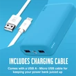 Kép 2/5 - JUICE UNIVERZÁLIS HORDOZHATÓ, ASZTALI AKKUMULÁTOR TÖLTŐ - ECO 3 POWER BANK - 2XUSB +TYPE-C - 10.000 MAH - VILÁGOS KÉK