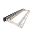 Kép 1/2 - KELINE Patch Panel CAT.6 UTP 24 portos 1U Modular, Fekete