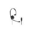 Kép 1/5 - KENSINGTON K80100WW Fejhallgató mikrofonnal (USB Mono Headset with Inline Controls)