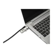 Kép 4/5 - KENSINGTON Kábelzár (Universal 3-in-1 Combination Laptop Lock)