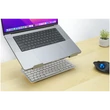 Kép 4/5 - KENSINGTON Notebook állvány, univerzális (Universal Tabletop Laptop Riser), szürke