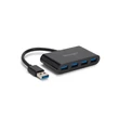 Kép 5/5 - KENSINGTON USB Hub (UH4000 USB 3.0 4-Port Hub for Windows and Mac)