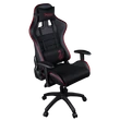 Kép 3/4 - KONIX - DRAKKAR Berserk Gaming Szék Deréktámasszal, Fekete-Piros