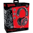 Kép 5/5 - KONIX - DUNGEONS & DRAGONS "D20" 7.1 Fejhallgató Vezetékes Gaming Stereo Mikrofon, Fekete-Piros