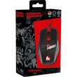 Kép 4/4 - KONIX - DUNGEONS & DRAGONS Egér Vezetékes Gaming 2500DPI, Fekete-Piros