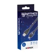 Kép 3/3 - KONIX - MYTHICS PS4 Play & Charge + Töltő kábel 3m (LED-es), Fekete