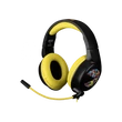 Kép 1/5 - KONIX - PAC-MAN 2.0 Fejhallgató Vezetékes Gaming Stereo, Mikrofon, Fekete-Sárga