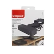 Kép 4/4 - LEGRAND Elosztóállomás TV-hez 4x2P+F + 4x2P, 6A, túlfeszültség-védelemmel, 2 m vezetékkel, fekete