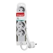 Kép 2/3 - LEGRAND Elosztósor Standard 4x2P+F, 1,5 m vezetékkel, fehér-szürke