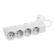 Kép 3/3 - LEGRAND Elosztósor Standard 4x2P+F, 1,5 m vezetékkel, fehér-szürke