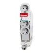 Kép 2/3 - LEGRAND Elosztósor Standard 4x2P+F, 3 m vezetékkel, fehér-szürke