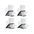 Kép 5/5 - LEITZ , Laptop állvány, "Ergo Cosy", bársonyszürke