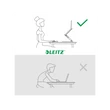 Kép 3/5 - LEITZ, Laptop állvány, állítható,  "Ergo", fehér