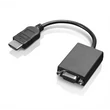 Kép 1/2 - LENOVO Átalakító adapter - HDMI to VGA Monitor, 20 cm.