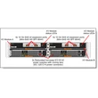 Kép 2/3 - LENOVO DE storage - DE240S SFF külső tároló, Expansion Enclosure, 2U, (24x 2.5 SFF)