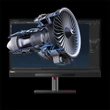 Kép 1/5 - LENOVO Monitor - ThinkVision P27 3D; 27" UHD 3840x2160 IPS, 16:9, 1200:1, 310cd/m2, 4ms, VESA, HDMI, DP, USB Type-C
