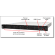 Kép 2/5 - LENOVO rack szerver ThinkSystem SR250 V2 (2.5"), 8C E-2378 2.6GHz, 1x16GB, NoHDD, 5350-8i, XCC:E, (1+1).