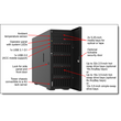 Kép 2/5 - LENOVO torony szerver ThinkSystem ST650 V2 (2.5"), 1x 12C S4310 2.1GHz, 1x32GB, NoHDD, 940-8i, XCC E, (1+0).