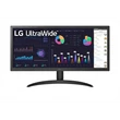 Kép 1/5 - LG IPS monitor 25.7" 26WQ500, 2560x1080, 21:9, 250cd/m2, 5ms, 2xHDMI, HDR10, FreeSync