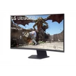 Kép 1/3 - LG Ívelt monitor 31,5" 32GS60QC, 2560x1440, 16:9, 300cd/m2, 1ms, 2xHDMI/DisplayPort, 180Hz, HDR10
