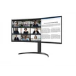 Kép 2/5 - LG ívelt monitor 34" 34WR55QK, 3440x1440, 21:9, 300cd/m2, 5ms, HDMIx2/DisplayPort/USB-C
