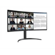 Kép 3/5 - LG ívelt monitor 34" 34WR55QK, 3440x1440, 21:9, 300cd/m2, 5ms, HDMIx2/DisplayPort/USB-C