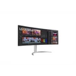 Kép 3/5 - LG Ívelt Nano IPS monitor 49" 49WQ95C-W, 5120x1440, 32:9, 400cd/m2, 5ms, 2xHDMI/DisplayPort/USB-C/2xUSB, hangszóró