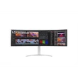 Kép 1/5 - LG Ívelt Nano IPS monitor 49" 49WQ95C-W, 5120x1440, 32:9, 400cd/m2, 5ms, 2xHDMI/DisplayPort/USB-C/2xUSB, hangszóró