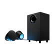 Kép 1/5 - LOGITECH Hangszóró 2.1 - G560 240W Lightsync RGB Gaming Adapteres, Fekete
