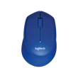 Kép 1/5 - LOGITECH Egér - M330 Silent Plus Vezeték Nélküli Optikai, Kék