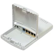 Kép 2/3 - MIKROTIK Vezetékes Router PowerBOX 5x100Mbps, Vízálló, kültéri - RB750P-PBR2