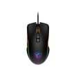 Kép 1/5 - MSI ACCY FORGE GM300 Optical GAMING Wired Mouse, 7200dpi, Black