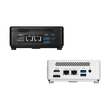 Kép 2/3 - MSI Business DT Cubi 5 12M-406BEU, i5-1235U, Iris XE, M.2 NVME, 2,5" SATA, 4xUSB, Thunderbolt 4, HDMI, DP, 2xRJ45, Black