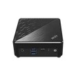 Kép 2/5 - MSI Business DT Cubi N ADL S-225BEU, Intel N100, Intel HD Graphics, M.2 NVME, 4xUSB, USB-C, HDMI, DP, 2xRJ45, Black