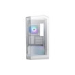 Kép 1/2 - MSI Ház Micro ATX PANO M100R PZ WHITE, 4xARGB ventilátor, Tápegység nélkül, üvegfalú, fehér