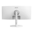 Kép 5/5 - MSI Monitor Business Modern MD342CQPW Ívelt 34" QHD, 3440x1440, 100Hz VA 21:9, 3000:1 CR, 300cd/m2, 4ms, HDMI, DP, White