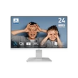 Kép 1/5 - MSI Monitor Business PRO MP2412W 23,8" FHD, 1920x1080, IPS, 100Hz, 4000:1 CR, 300cd/m2, 1ms, HDMI,  DP, White