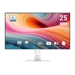 Kép 1/5 - MSI Monitor Business PRO MP251W E2 24,5" FHD, 1920x1080, IPS, 120Hz, 1500:1 CR, 300cd/m2, 1ms, HDMI, DP, VGA, White