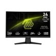 Kép 1/5 - MSI Monitor GAMING MAG 244C Ívelt VA LED 23,6" FHD 1920x1080, 16:9, 3000:1 CR, 250cd/m2, 4ms, 180Hz, DP, HDMI