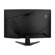 Kép 2/5 - MSI Monitor GAMING MAG 325CQF Ívelt RapidVA 31,5" QHD 2560x1440, 4000:1 CR, 400nits, 1ms, 180Hz, DP, 2x HDMI, USB-C