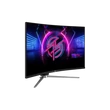Kép 3/5 - MSI Monitor GAMING MPG 325CQRXF Ívelt 31,5" WQHD Rapid VA 2560x1440, 280Hz, 3200:1, 0,5ms, HDMI, DP, USB-C, Black