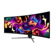 Kép 3/5 - MSI Monitor GAMING MPG 491CQPX QD-OLED Ívelt 49" 5120x1440, 32:9, 1800R, 0,03ms, 240Hz, 2x HDMI, DP, USB-C, Black